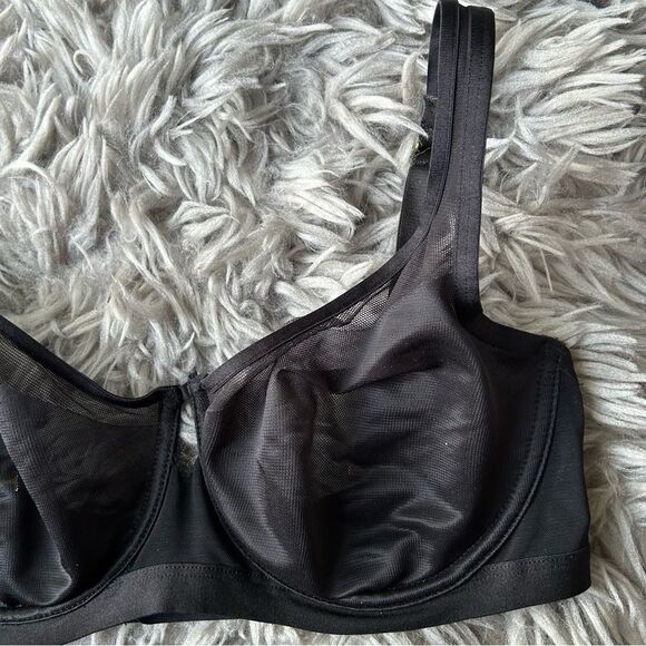 Soma Unbelievable Lift black scoop balconette bra women’s size 34DD - Picture 4 of 7